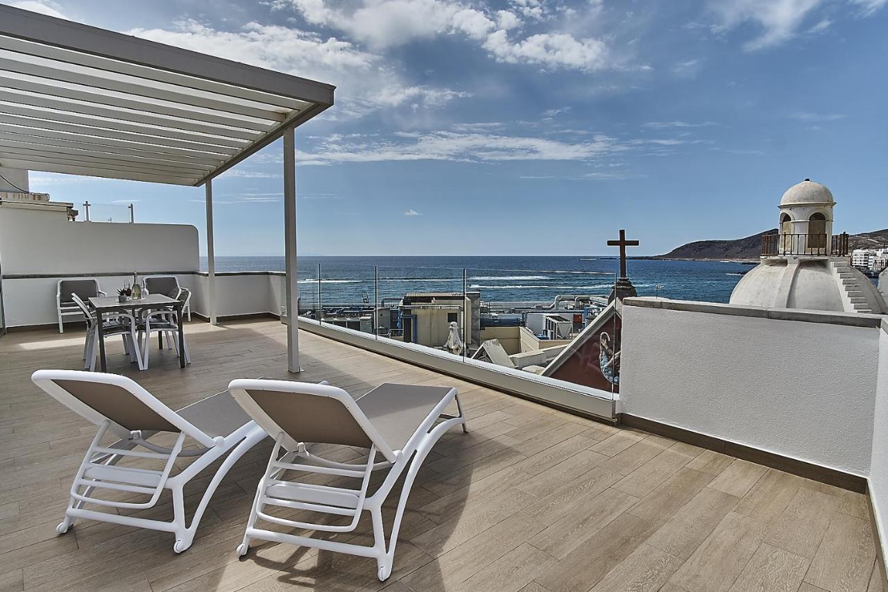 Malibu Canteras Atico 23 Vista Mar - Seaview Penthouse (Adults Only) Las Palmas de Gran Canaria Exteriör bild