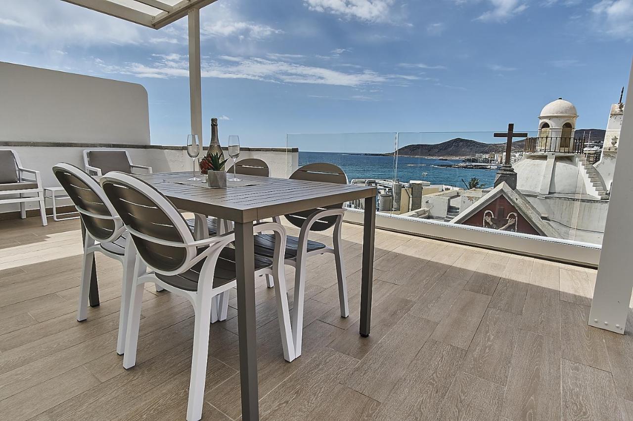 Malibu Canteras Atico 23 Vista Mar - Seaview Penthouse (Adults Only) Las Palmas de Gran Canaria Exteriör bild