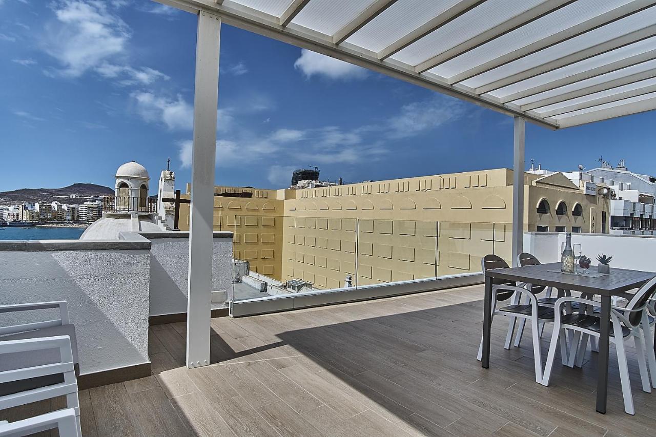 Malibu Canteras Atico 23 Vista Mar - Seaview Penthouse (Adults Only) Las Palmas de Gran Canaria Exteriör bild